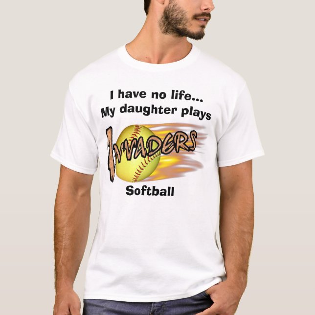 Gold, habe ich kein Leben… meine Tochterspiele, T-Shirt (Vorderseite)