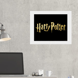 Gold Harry Potter Logo Foliendrucke