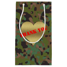 Gold Heart GI Soldat Joe Camo Feierparty