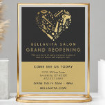 Gold Heart Salon Business Grand Wiedereröffnung Flyer<br><div class="desc">Gold Heart Salon Business Grand Wiedereröffnung Flyer. Salon,  der den Flyer mit einem Collage Herz wieder öffnet. "Mit den neuen Covid 19 Sicherheitsmaßnahmen,  die unsere Kunden und Mitarbeiter sicher behalten haben." Personalisieren Sie dieses individuelle Design mit Ihrem eigenen Text,  Logo und Geschäftsdetails.</div>