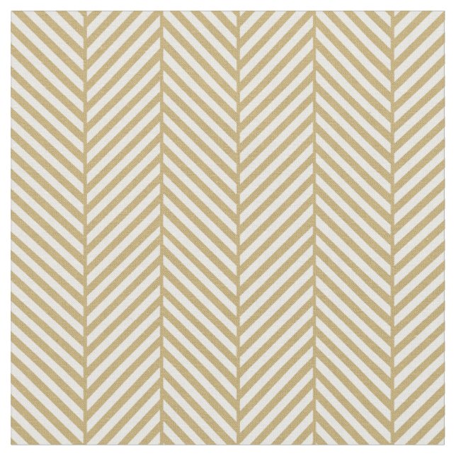 Gold Herringbone - Tamera Stoff (Nahaufnahme)
