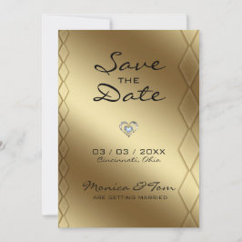 Gold Hintergrund Save The Date