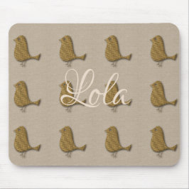 Gold Holidays Vibe Mousepad