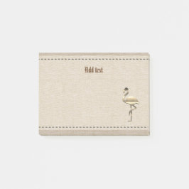 Gold Holidays Vibe Post-it Klebezettel