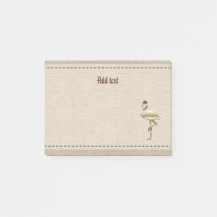 Gold Holidays Vibe Post-it Klebezettel