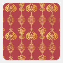 Gold Holly Stars Holiday Glitzer