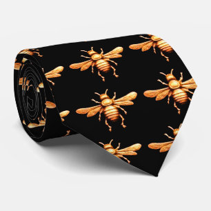 GOLD HONEY BEE KRAWATTE
