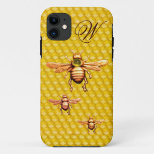 GOLD HONEY BEES MONOGRAM TITLE_SEO2