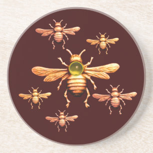 GOLD HONEY BIES, BEEKEEPER UNTERSETZER