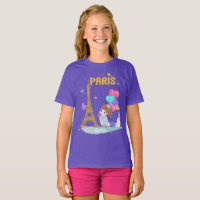 Gold I Liebe Paris Eiffelturm