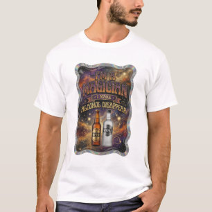 Gold ICH BIN EIN ZAUBERER ICH LASS ALCOHOL VERSCHW T-Shirt