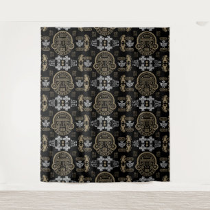 Gold inca Aztec Wohngestaltung Wandteppich