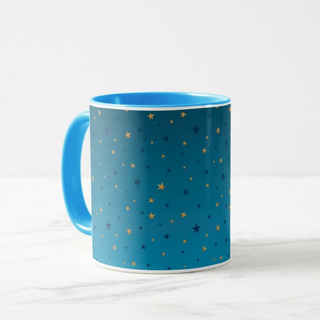 Gold ist blau. tasse (Vorderseite Links)