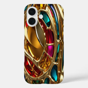 Gold & Jewels #40 - iPhone 16 Hüllen