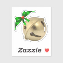 Gold Jingle Bell