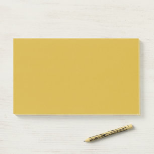 Gold JUMBO Post-it Klebezettel