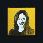 Gold Kamala Harris Pop Art Leinwanddruck<br><div class="desc">Politischer Pop Art Gear und politische Geschenke von PolitiClothes.com & PolitiCardz.com finden die einzigartigsten Wahlen und politischen Geschenke inklusive: politische T - Shirt, politische Autoaufkleber, politische Buttons, politische Poster, politische Buttone, politische Karten, politische Tasse, politische Plakate, politische Zeichen und mehr! Politische Kunst & Gear: http://www.PolitiClothes.com Politische Karten und Geschenke: http://www.PolitiCardz.com...</div>