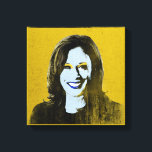 Gold Kamala Harris Pop Art Leinwanddruck<br><div class="desc">Politischer Pop Art Gear und politische Geschenke von PolitiClothes.com & PolitiCardz.com finden die einzigartigsten Wahlen und politischen Geschenke inklusive: politische T - Shirt, politische Autoaufkleber, politische Buttons, politische Poster, politische Buttone, politische Karten, politische Tasse, politische Plakate, politische Zeichen und mehr! Politische Kunst & Gear: http://www.PolitiClothes.com Politische Karten und Geschenke: http://www.PolitiCardz.com...</div>