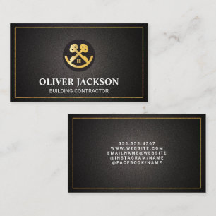 Gold Keys House Logo   Baureales Anwesen Visitenkarte
