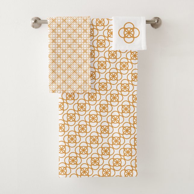 Gold Knot Badhandtuch Set (Insitu)