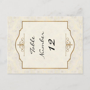Gold & Lace Classic Formal Élégant Invitation de m
