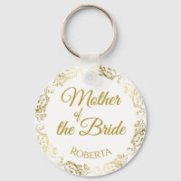 Gold Lace Elegante Mutter der Braut Hochzeit