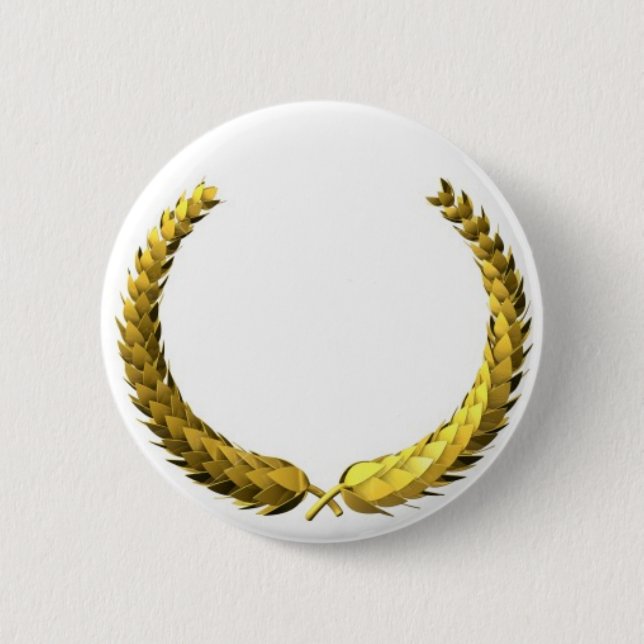 Gold Laurel Wreath Button (Vorderseite)