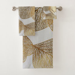 "Gold Leaf" Badhandtuch Set