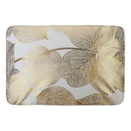 Gold Leaf Bath Mat Badematte