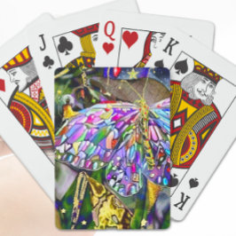 Gold Leaf Butterfly Spielkarten