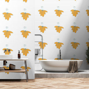 Gold Leaf Cluster Tapete