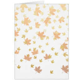 Gold Leaf Confetti auf klarem Hintergrund