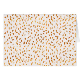 Gold Leaf Confetti on Pink Background