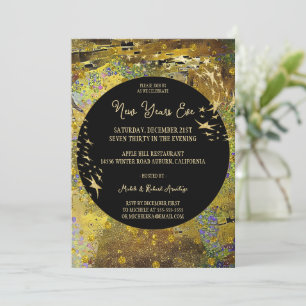 Gold Leaf - Einladung für neue Jahre