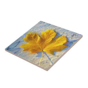 Gold Leaf ~ Keramik Tile Fliese