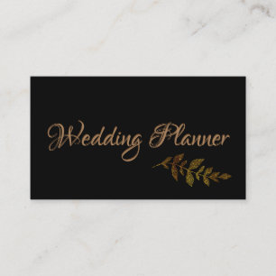 Gold Leaf Visitenkarte