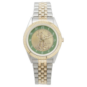 GOLD-LIBERTY-MÜNZEN ARMBANDUHR
