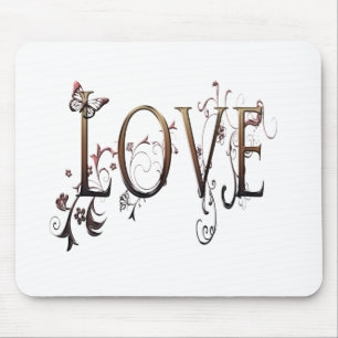 Gold-Liebe Mousepad