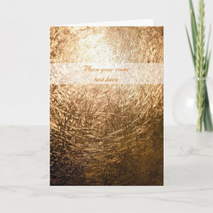 Gold Light 001 Feiertagskarte