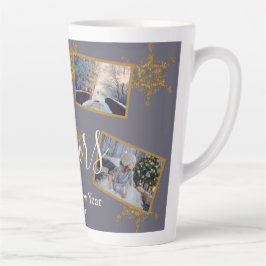 Gold Lila Chefs Schneeflocke 4 Fotos Urlaub Milchtasse