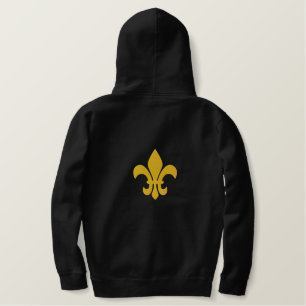 Gold-Lilie besticktes Shirt