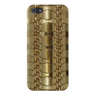 Gold Links und Braid Etui Fürs iPhone 5