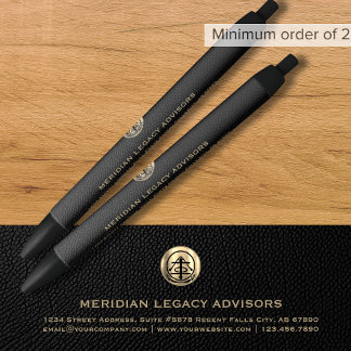 Gold Logo Tinte Pen Kugelschreiber