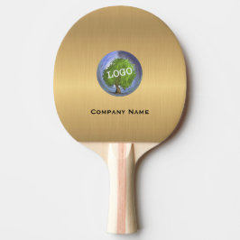 Gold-Logo Tischtennis Schläger