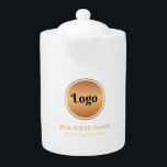 Gold-Logos und Unternehmen für benutzerdefiniertes<br><div class="desc">Dieses elegante Teekanne wäre ideal für Ihre geschäftlichen und Promotionsbedürfnisse! Fügen Sie einfach Ihr Logo und Ihren eigenen Text hinzu,  indem Sie auf "Personalisieren" klicken.</div>
