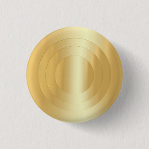 Gold Look Elegante, modische Blank-Vorlage Button