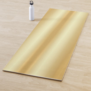 Gold Look Fitness Moderne moderne, elegante Vorlag Yogamatte