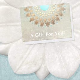 Gold Lotus Salon und Wellness-Center Geschenkkarte Rabattkarte