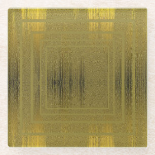 Gold Luxury Glasuntersetzer