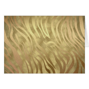 Gold Luxury Luxury Zebra Jungle Safari Glam